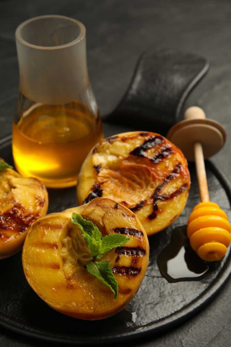 Smoky Grilled Peaches Recipe