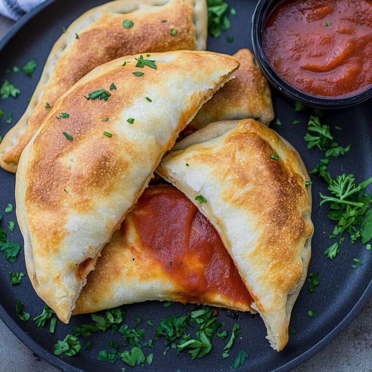 Air Fryer Calzones Recipe