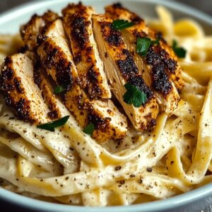 Blackened Chicken Alfredo Recipe
