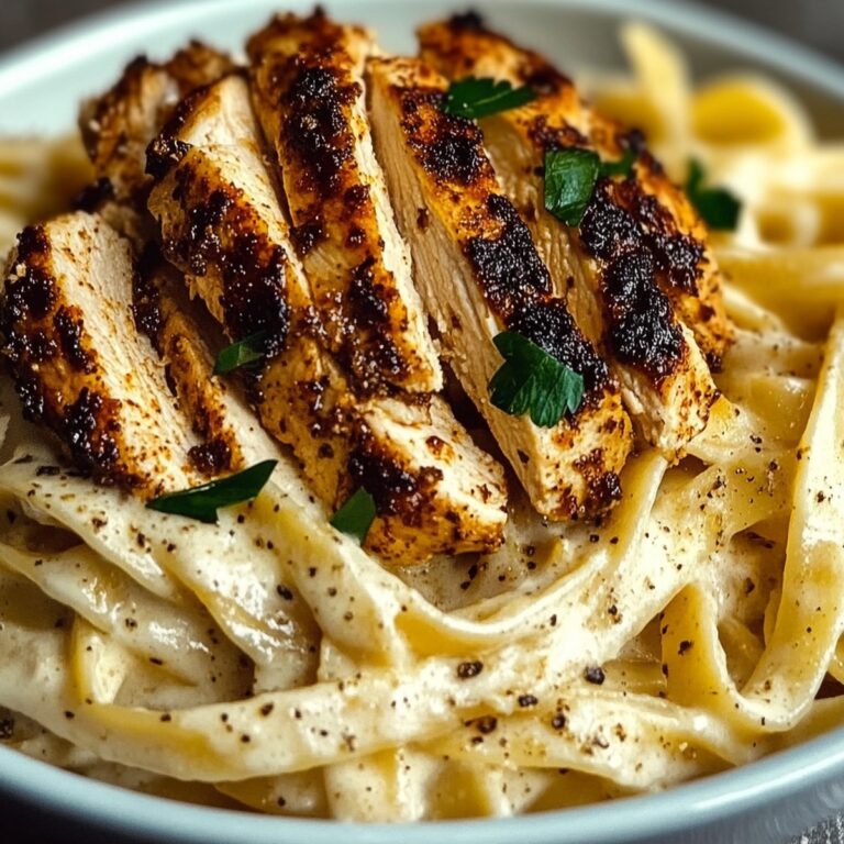 Blackened Chicken Alfredo Recipe