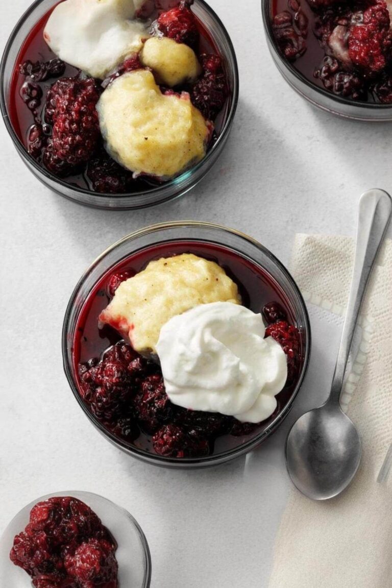 Rustic Pioneer Woman Blackberry Dumplings Recipe