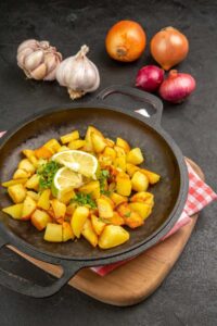 Tangy Bobby Flay Lemon Potatoes Recipe