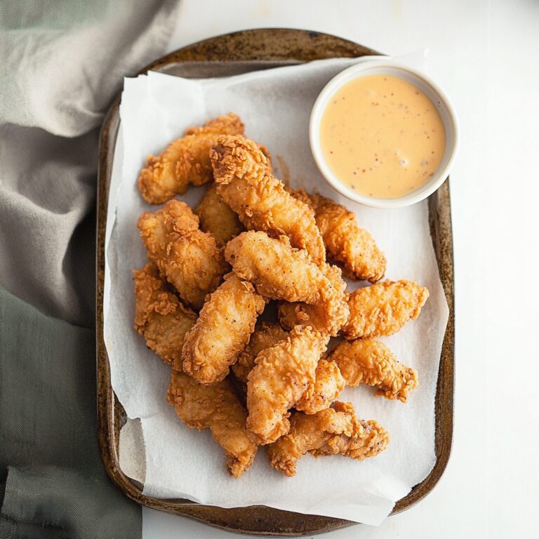 Crispy Fried Chicken Tenders Recipe