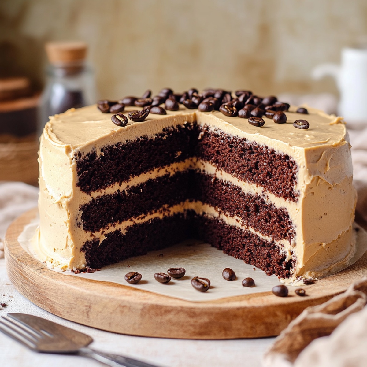 Coffee Chocolate Cake Recipe