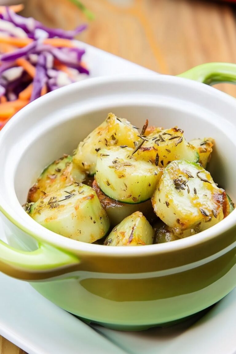 Elegant Julia Child Braised Cucumbers Recipe