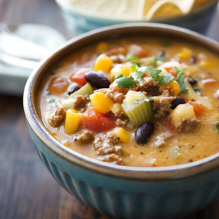 Slow Cooker Nacho Soup Recipe