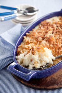 Creamy Paula Deen Mashed Potato Bake Recipe