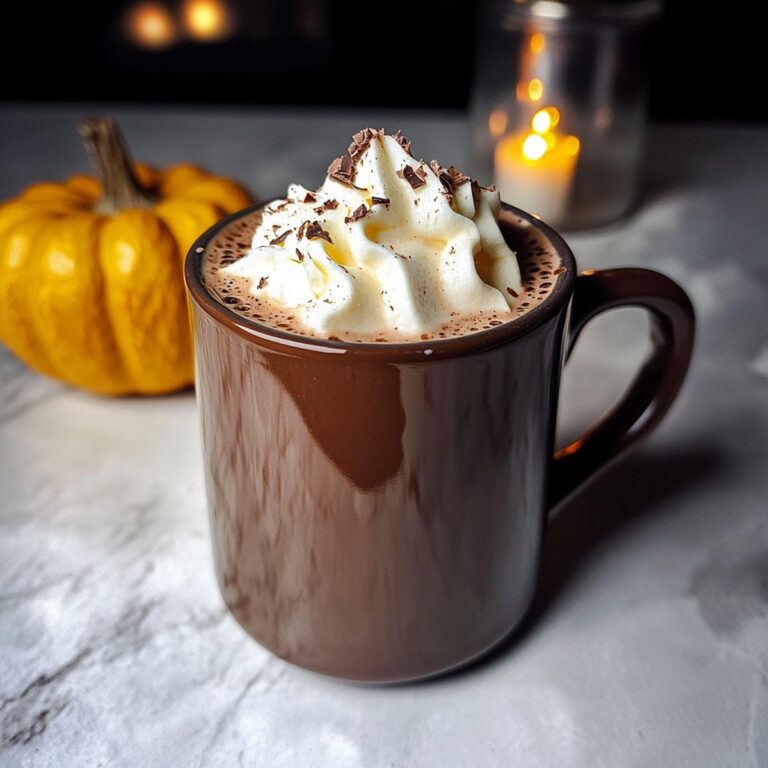 Silky Dark Chocolate Hot Chocolate Recipe