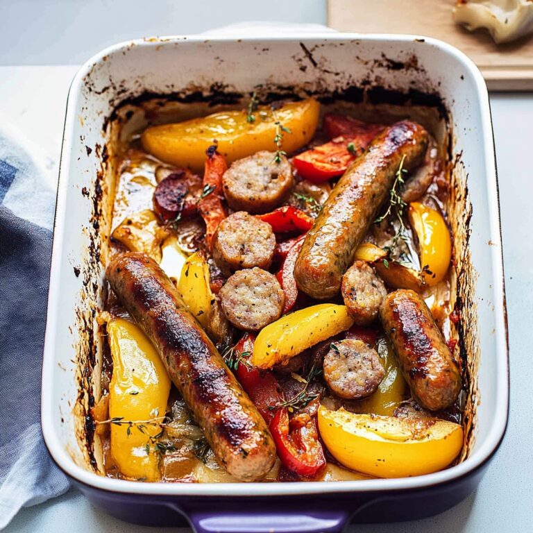 Sausage Traybake Recipe