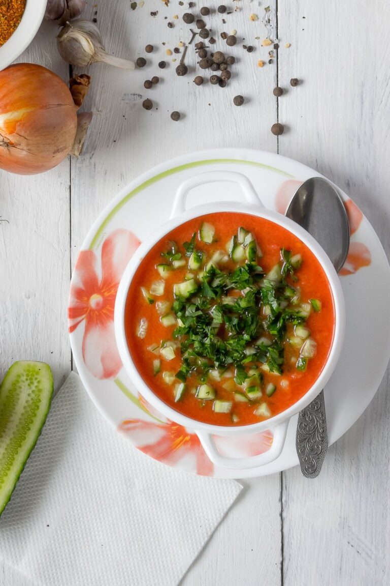 Vibrant Alton Brown Gazpacho Recipe
