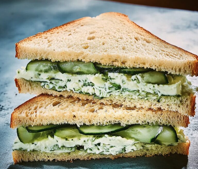 Cucumber Sandwiches Recipe