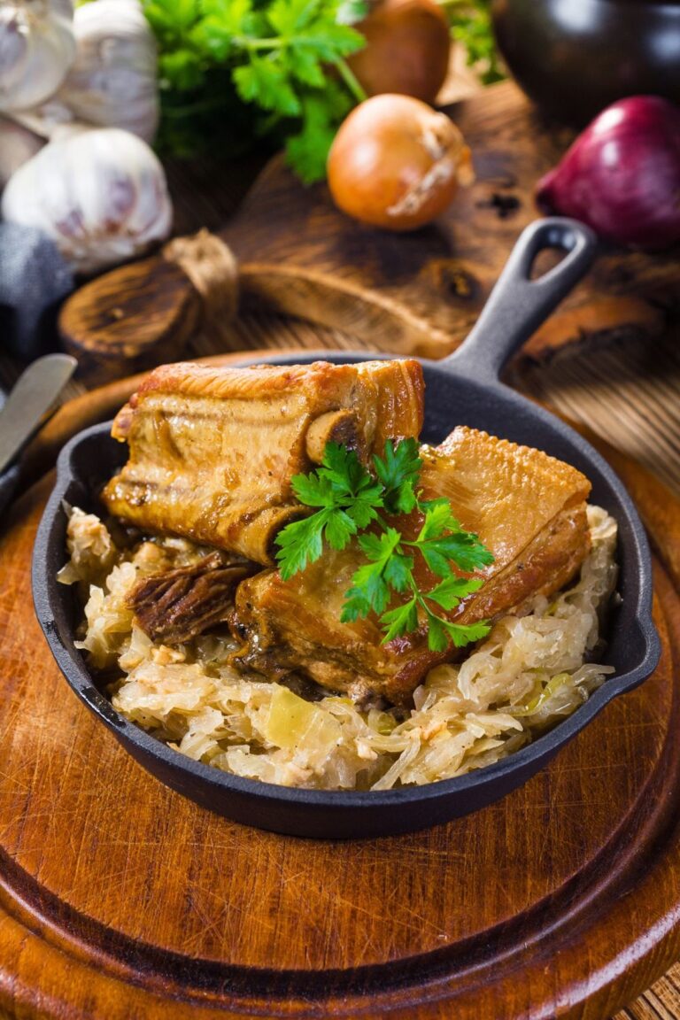 Hearty Pioneer Woman Pork Ribs And Sauerkraut Recipe