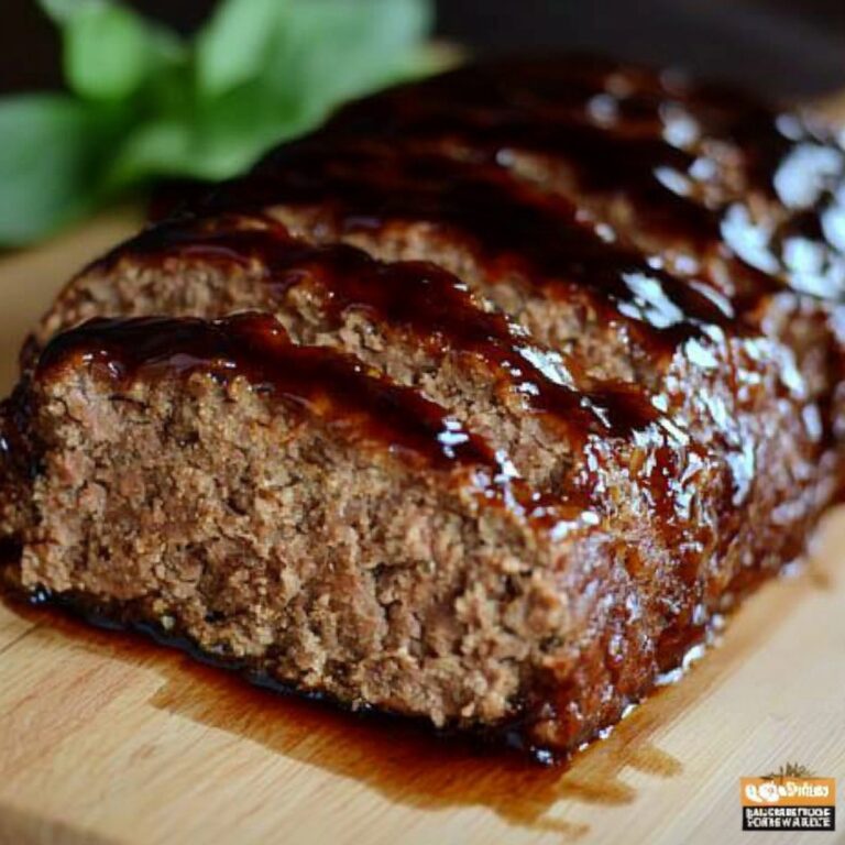 Best Ever Balsamic Glazed Meatloaf Recipe