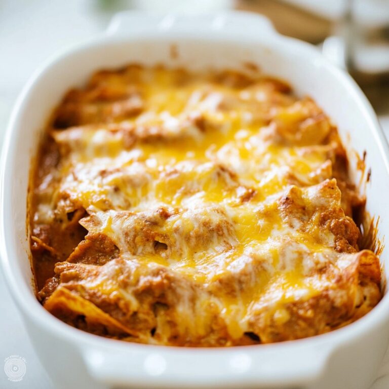 Tortilla Chip Enchiladas Recipe