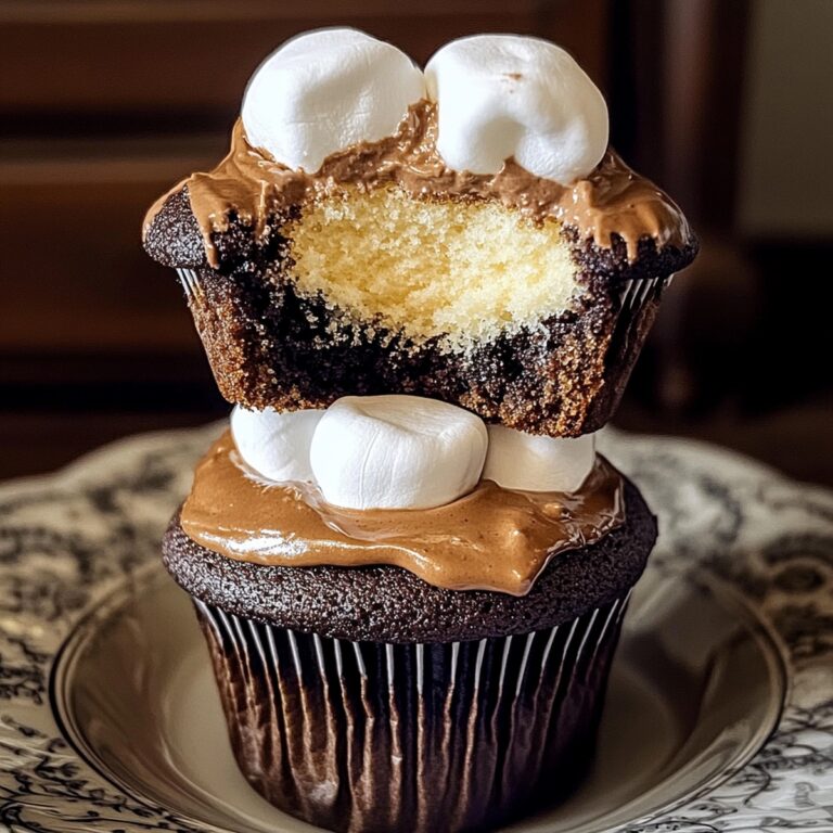 Smores Cupcakes Decadent Marshmallow Surprise Treat Recipe