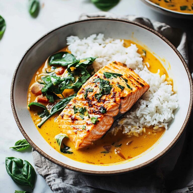Coconut Salmon Curry Recipe