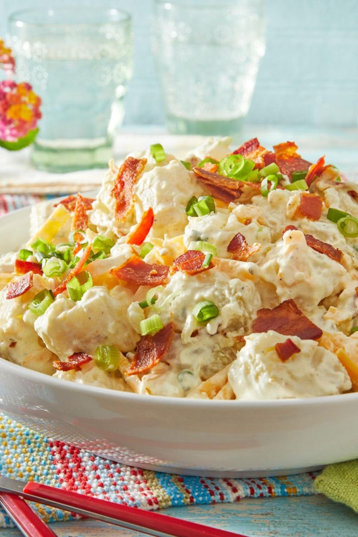 Creamy Pioneer Woman Loaded Baked Potato Salad Recipe