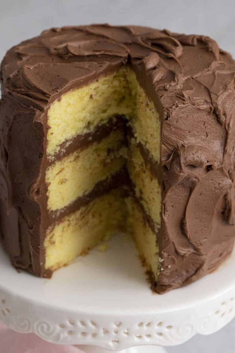 Silky Yellow Cake Recipe