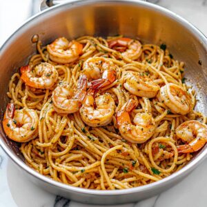 Old Bay Garlic Shrimp Pasta Recipe