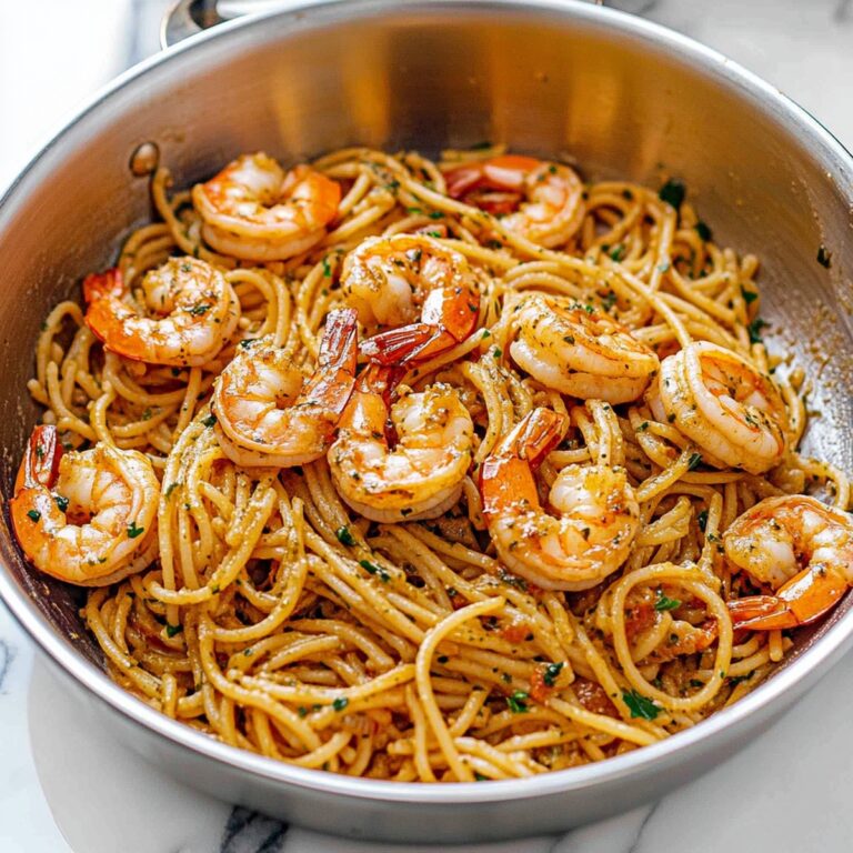 Old Bay Garlic Shrimp Pasta Recipe
