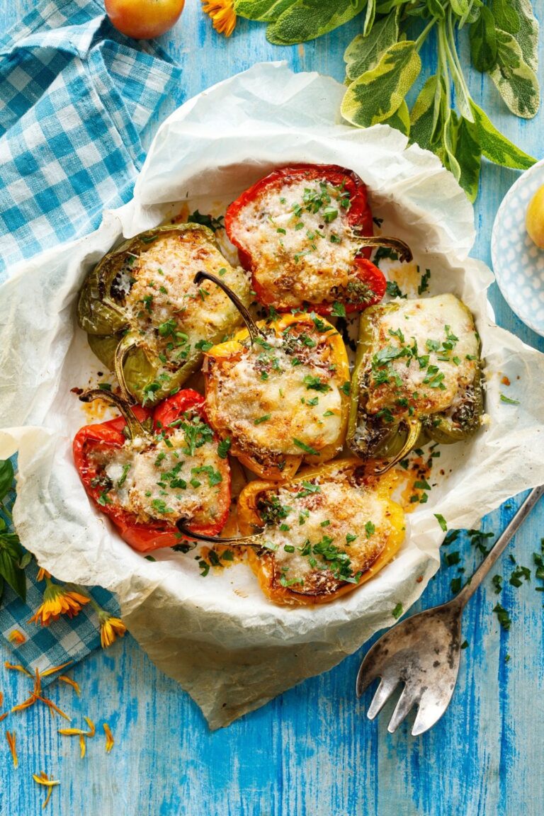 Brilliant Alton Brown Stuffed Peppers Recipe
