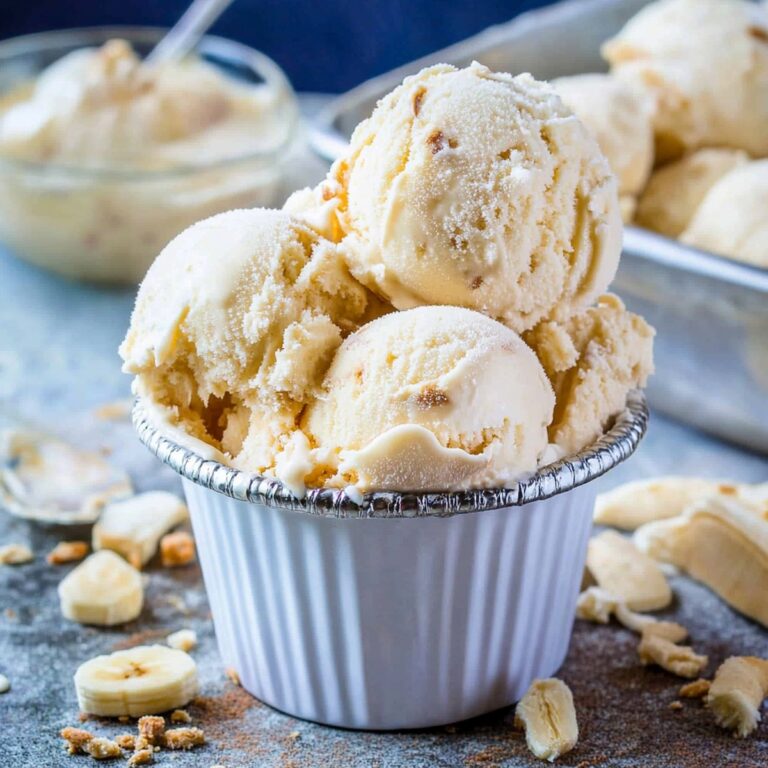No Churn Banana Ice Cream Recipe