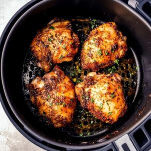 Crispy Easy Air Fryer Chicken Thighs Recipe