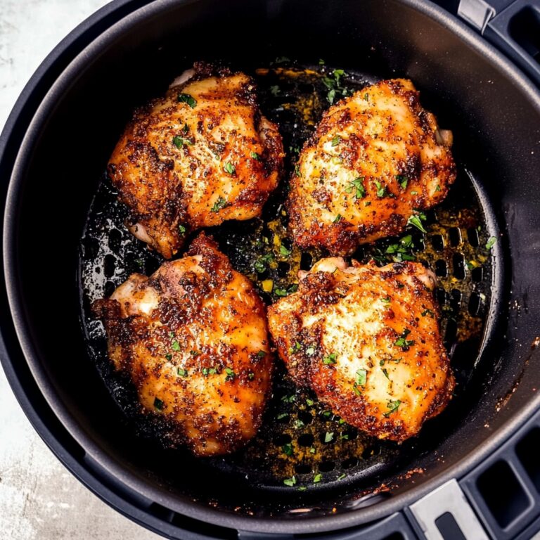 Crispy Easy Air Fryer Chicken Thighs Recipe