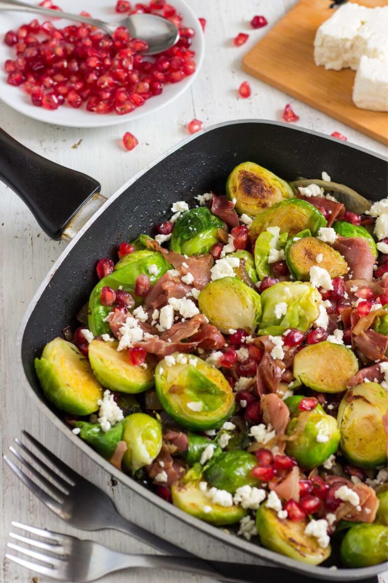 Crispy Bobby Flay Brussel Sprout Salad Recipe