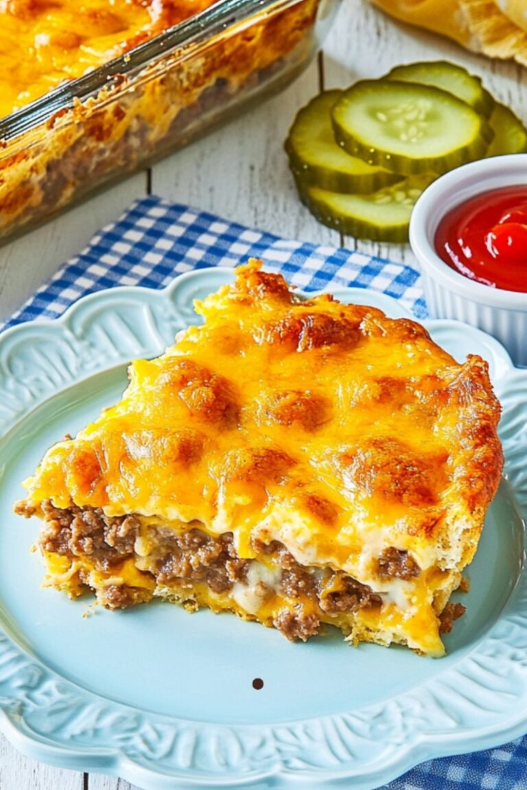Hearty Pioneer Woman Cheeseburger Pie Recipe