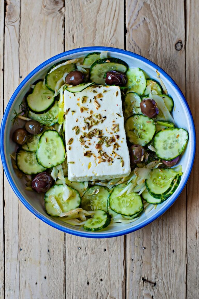 Crisp Jamie Oliver Cucumber Salad Recipe