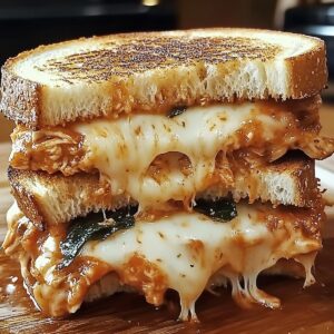 Chicken Parmesan Grilled Cheese Sandwich Recipe