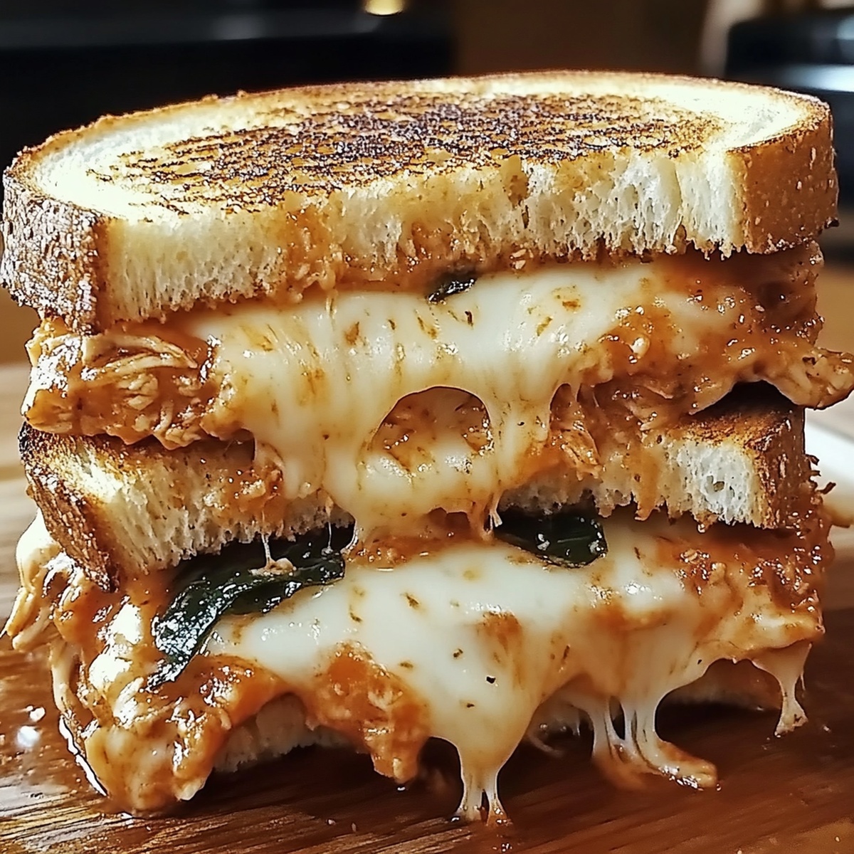 Chicken Parmesan Grilled Cheese Sandwich Recipe