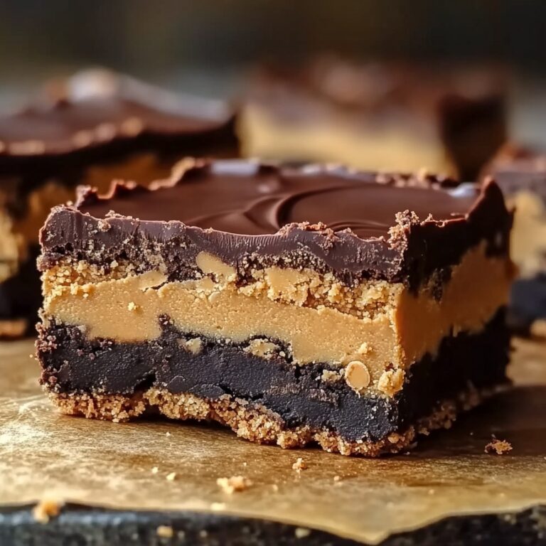 Indulgent Chocolate Peanut Butter Dream Bars Recipe