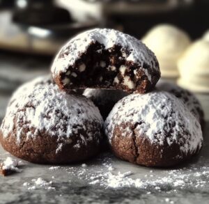 Chocolate Snowball Cookies Recipe