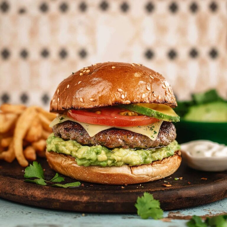 Avocado Burger Recipe