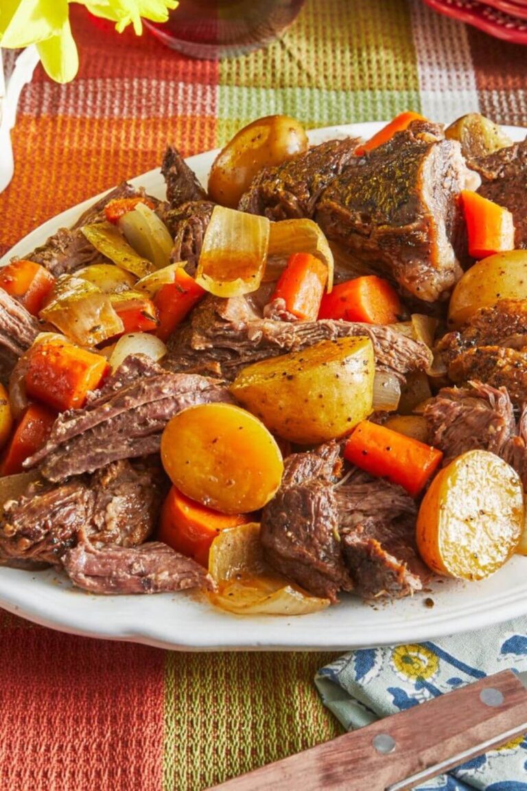 Tender Pioneer Woman Slow Cooker Pot Roast Recipe