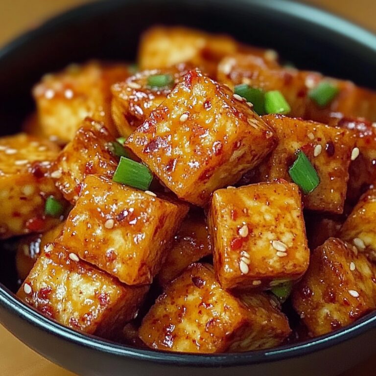Fiery Crispy Tofu Recipe