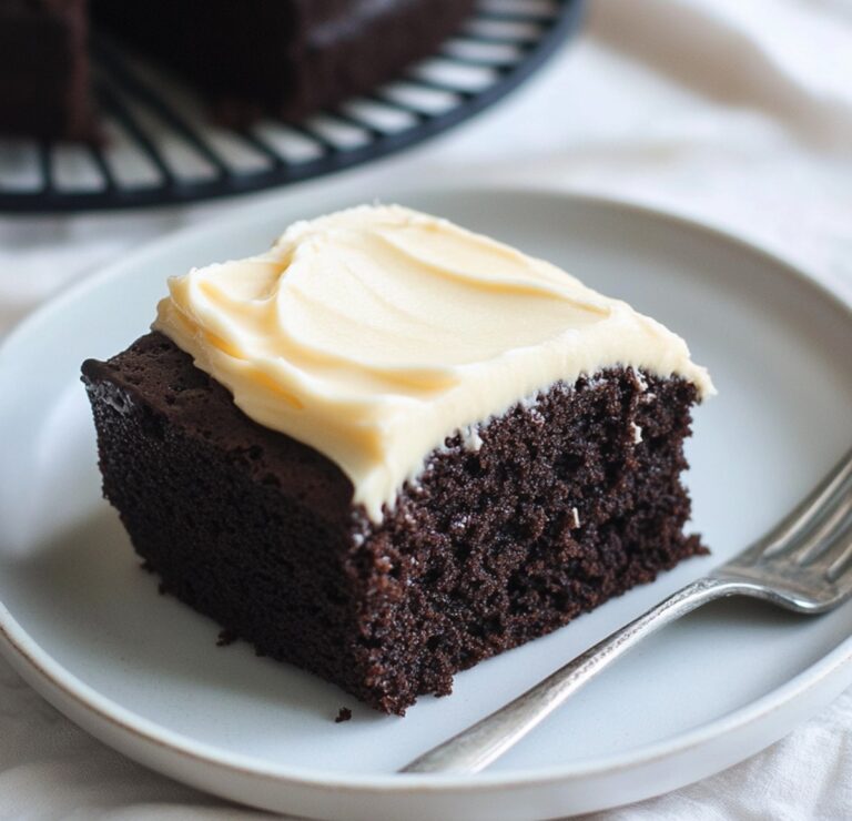 Smooth Chocolate Cake with Dandelion Root Coffee Recipe