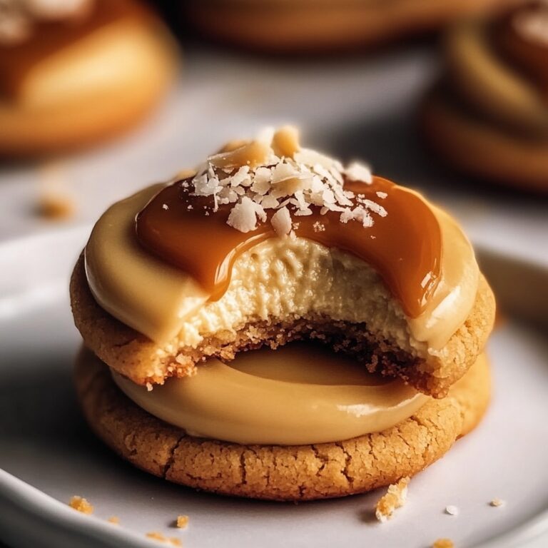 Salted Caramel Cheesecake Cookies Recipe