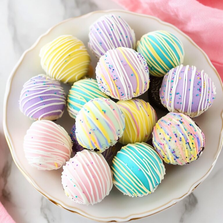 Easter Egg Oreo Cookie Balls Recipe