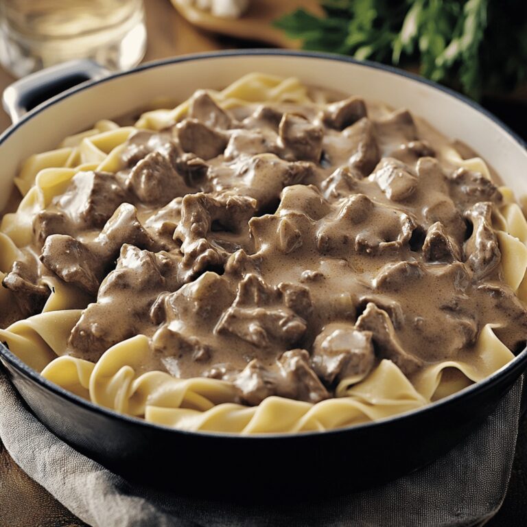 Old-Fashioned Beef Stroganoff Recipe