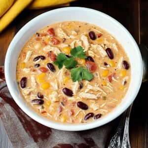 Easy Crock Pot Cream Cheese Chicken Chili Recipe