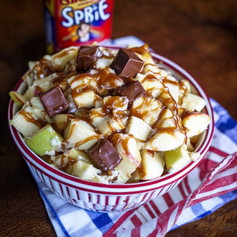 Snickers Caramel Apple Salad Recipe