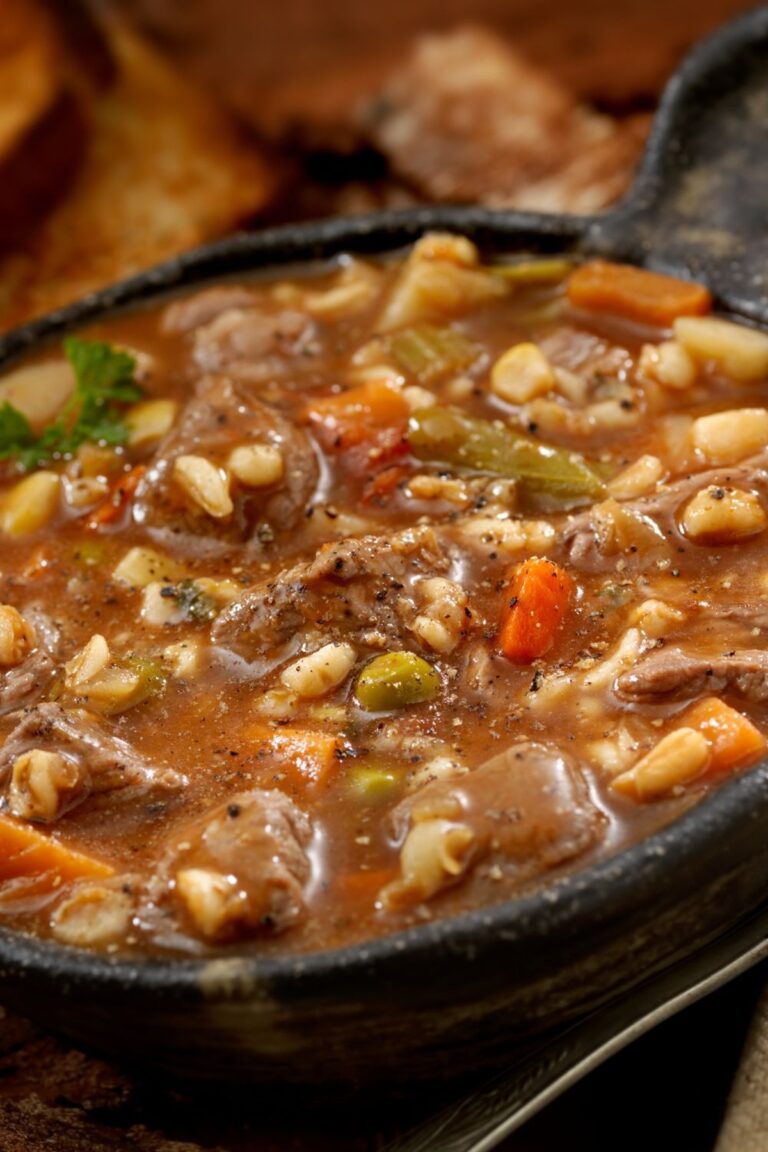 Hearty Pioneer Woman Beef Barley Soup Recipe