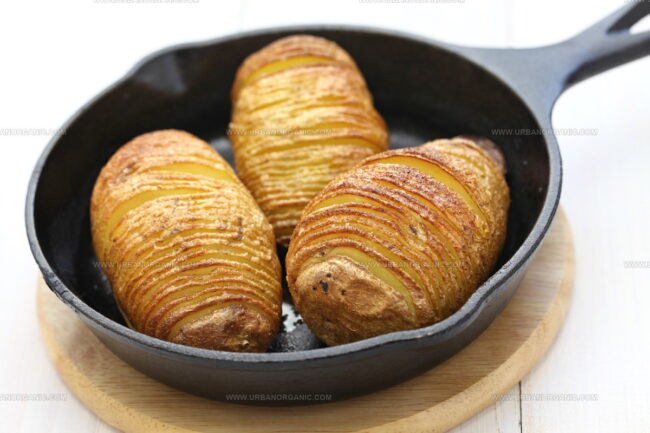 Hasselbackspotatis