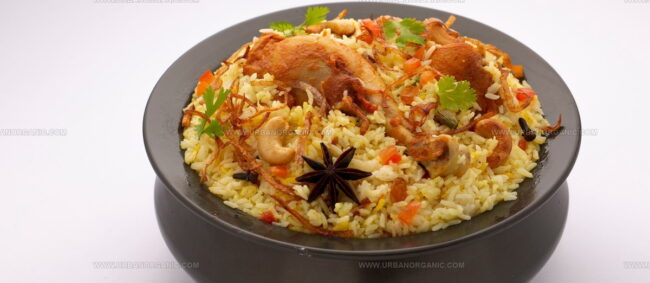 Malabar Chicken Biryani (Malabar Kozhi Biryani)